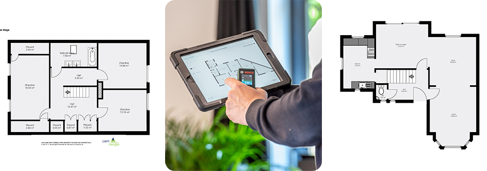 Certinergie Immo - plans 2D et 3D