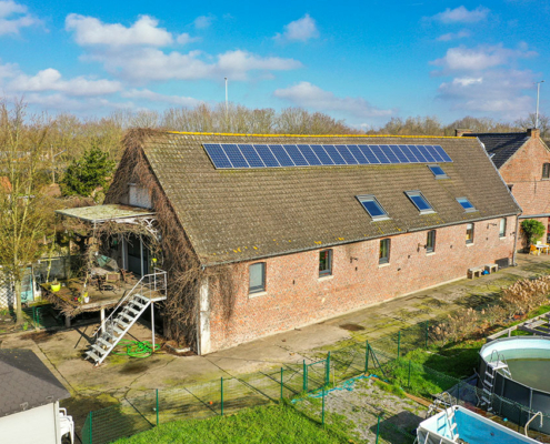 Photo drone maison 4 façades - Certinergie immo